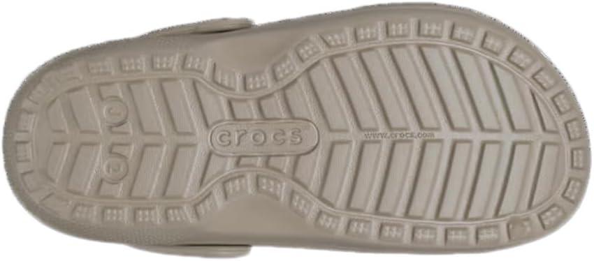 imageCrocs UnisexChild Classic Tie Dye Lined Clog  Kids SlippersMushroom Bone