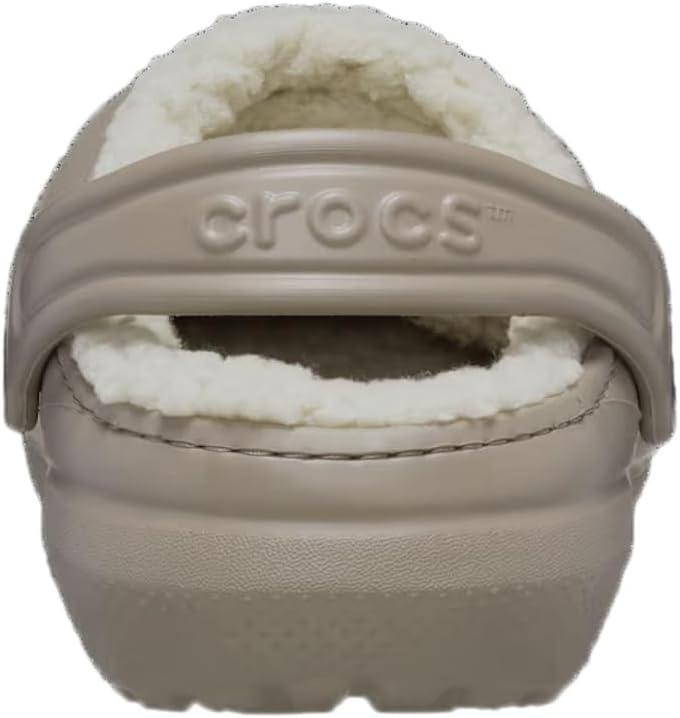 imageCrocs UnisexChild Classic Tie Dye Lined Clog  Kids SlippersMushroom Bone
