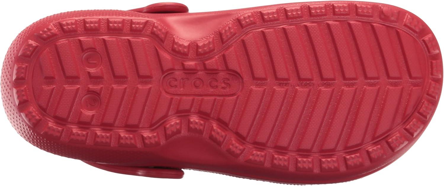 imageCrocs UnisexChild Classic Tie Dye Lined Clog  Kids SlippersPepper Navy