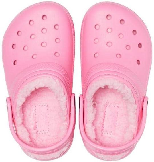 imageCrocs UnisexChild Classic Tie Dye Lined Clog  Kids SlippersPink LemonadePink Lemonade
