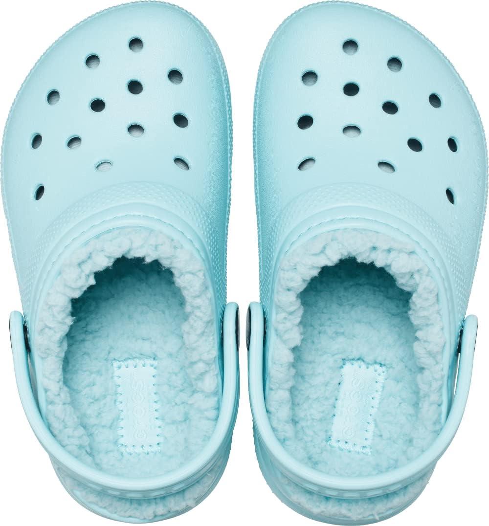 imageCrocs UnisexChild Classic Tie Dye Lined Clog  Kids SlippersPure Water