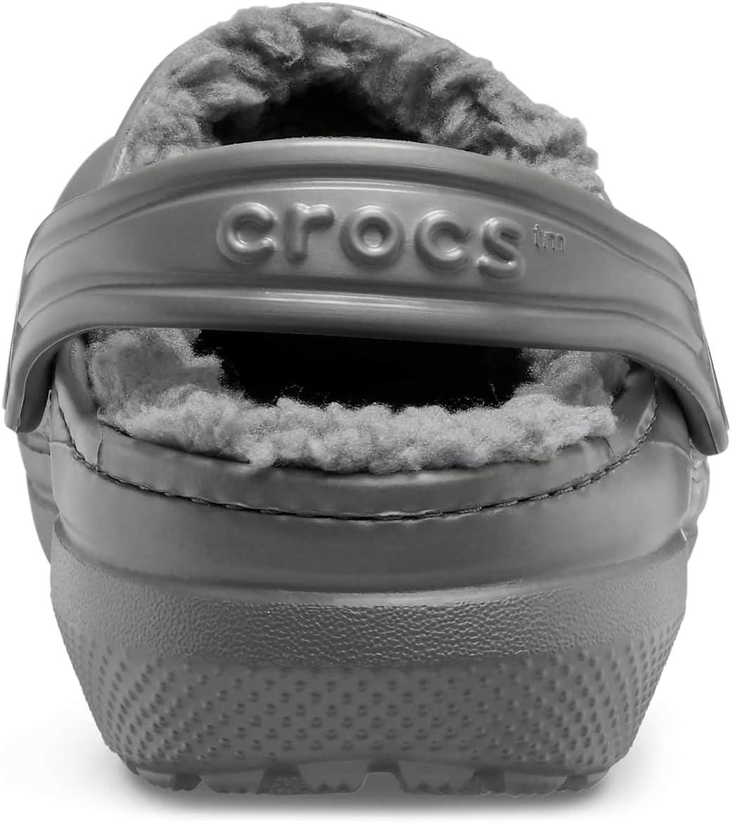 imageCrocs UnisexChild Classic Tie Dye Lined Clog  Kids SlippersSlate GreySmoke