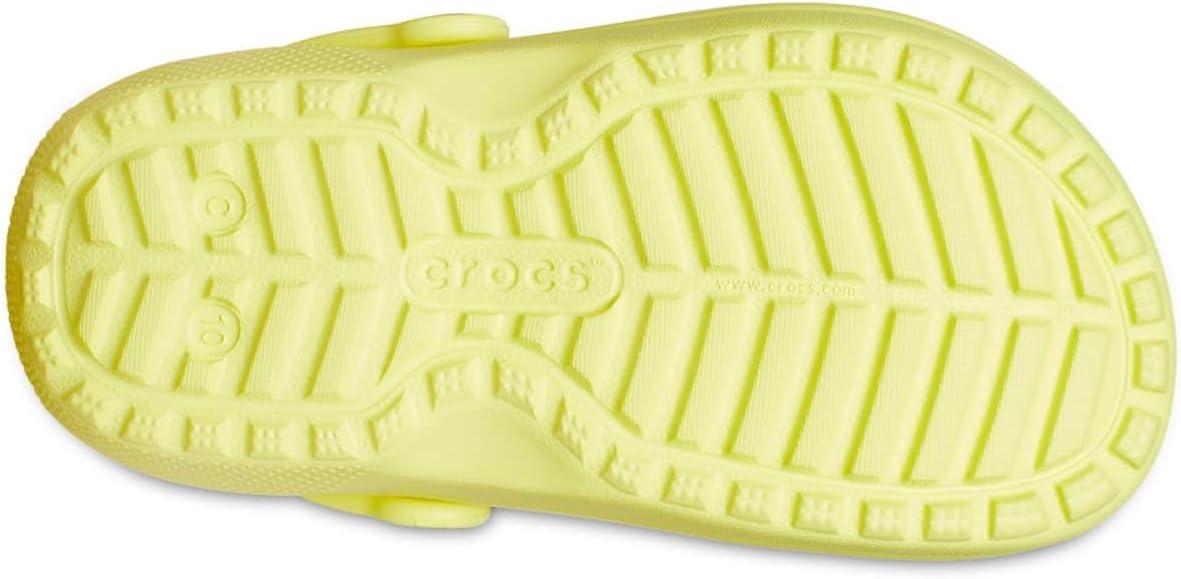 imageCrocs UnisexChild Classic Tie Dye Lined Clog  Kids SlippersSulphur
