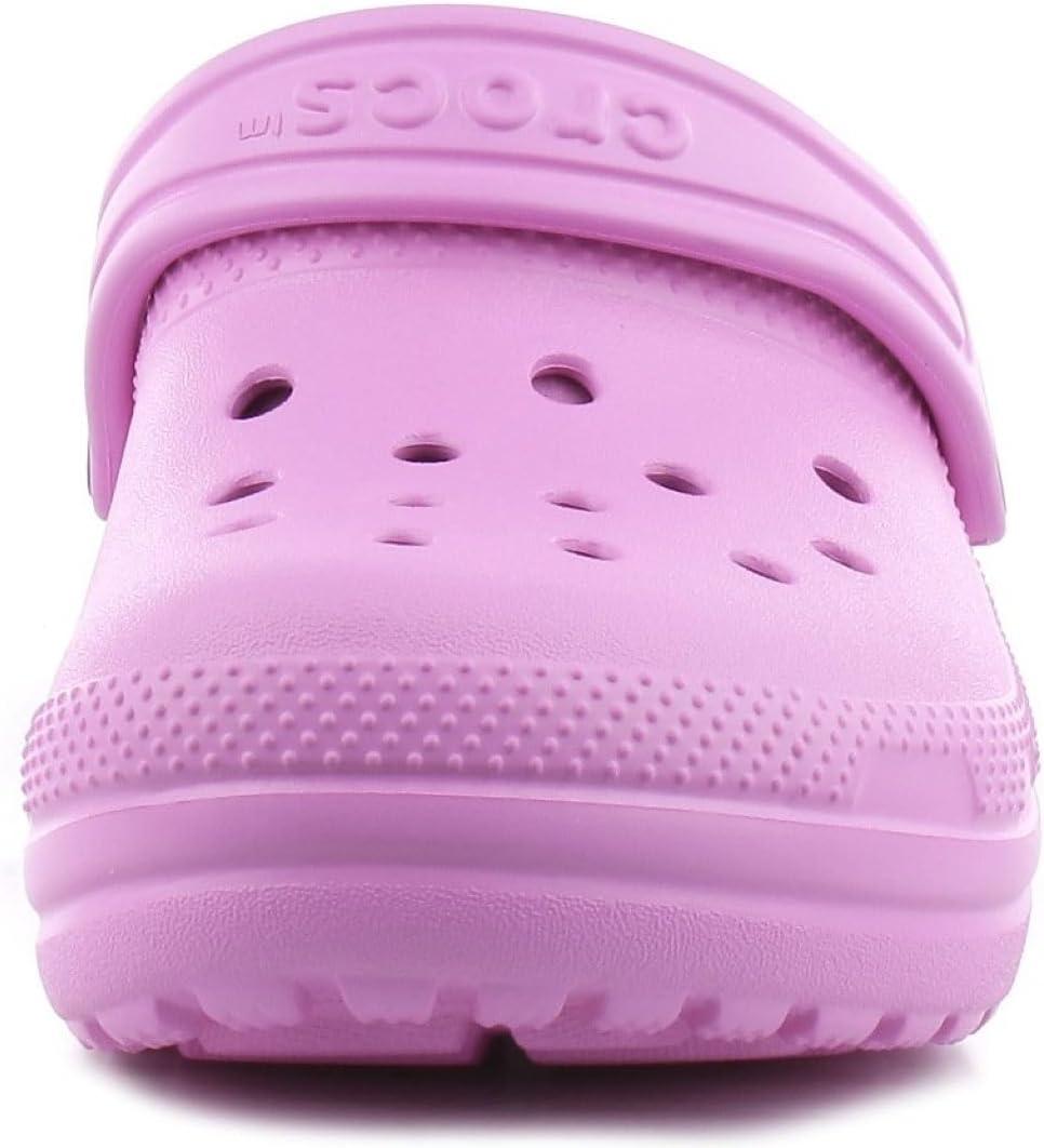 imageCrocs UnisexChild Classic Tie Dye Lined Clog  Kids SlippersTaffy Pink