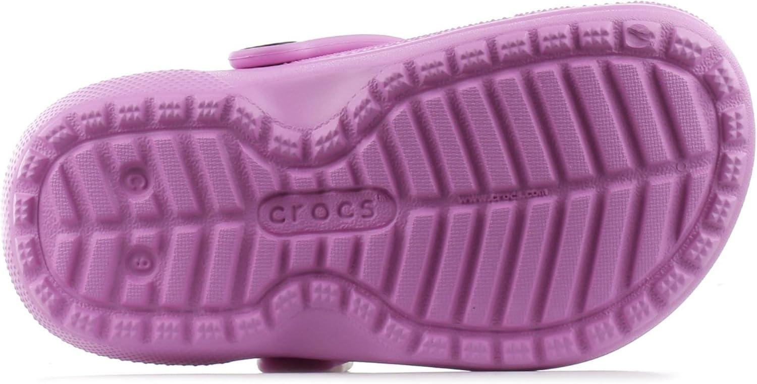 imageCrocs UnisexChild Classic Tie Dye Lined Clog  Kids SlippersTaffy Pink