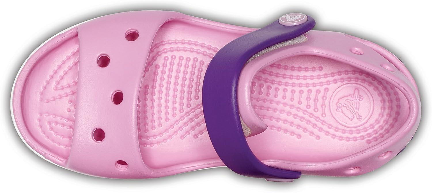 imageCrocs UnisexChild Crocband SandalCarnationAmethyst