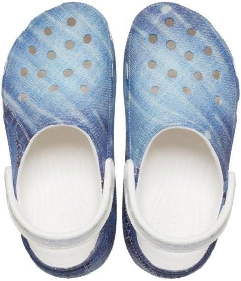imageCrocs UnisexChild Cutie Crush ClogWhiteMulti Denim