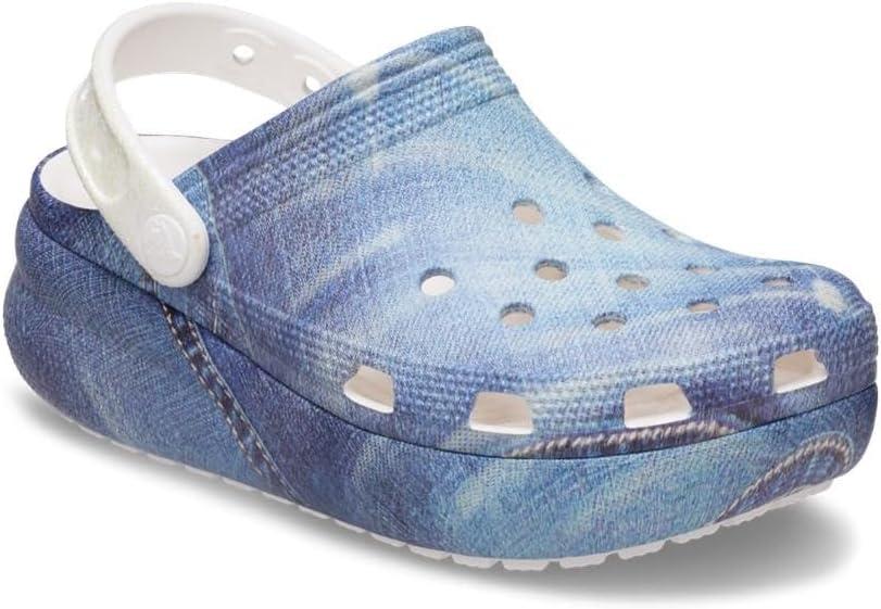 imageCrocs UnisexChild Cutie Crush ClogWhiteMulti Denim