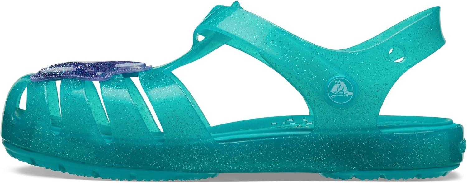 imageCrocs UnisexChild Disney Princess Isabella Glitter Sandals ToddlerLatigo BayAriel
