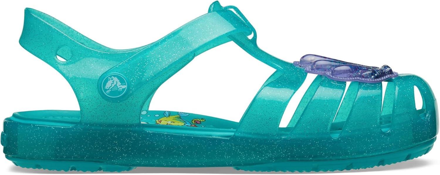 imageCrocs UnisexChild Disney Princess Isabella Glitter Sandals ToddlerLatigo BayAriel