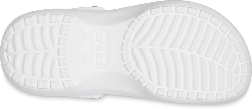 imageCrocs Womens Classic Clogs Platform ShoesWhite