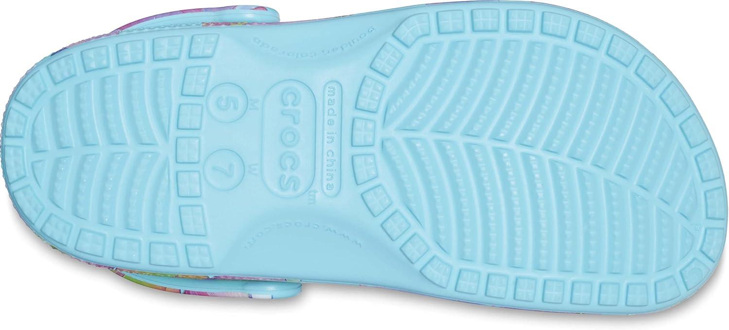 imageCrocs Womens Classic Marbled Tiedye ClogsNeptuneMulti