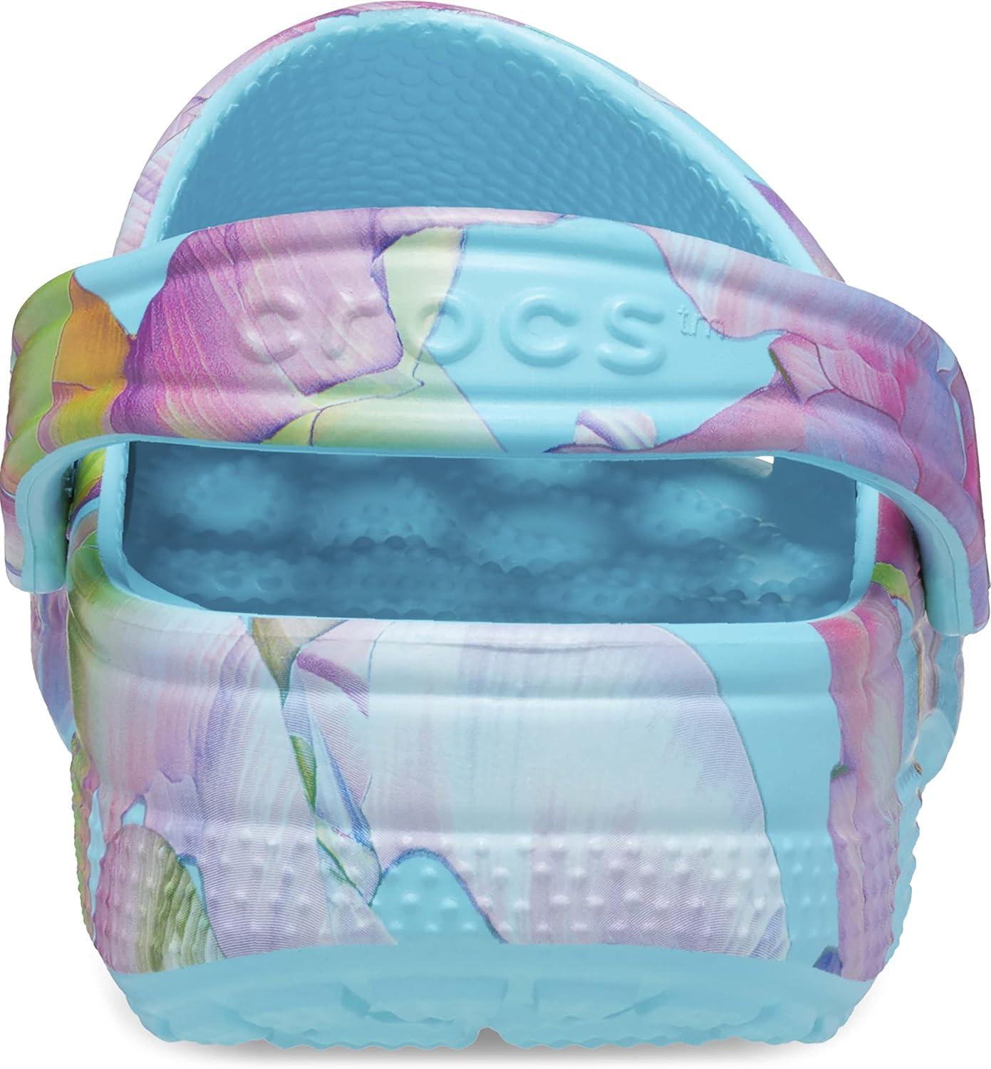 imageCrocs Womens Classic Marbled Tiedye ClogsNeptuneMulti