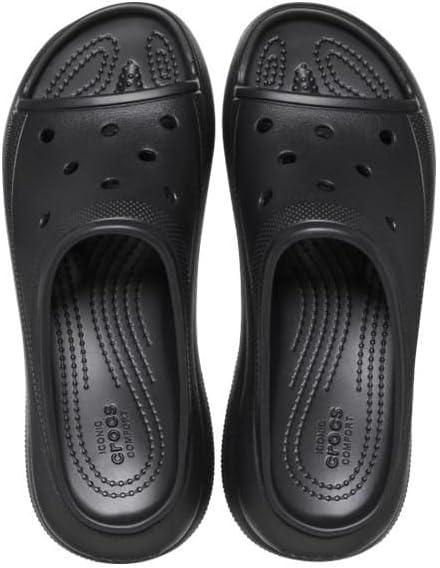 imageCrocs Womens Crush Slide Wedge SandalBlack