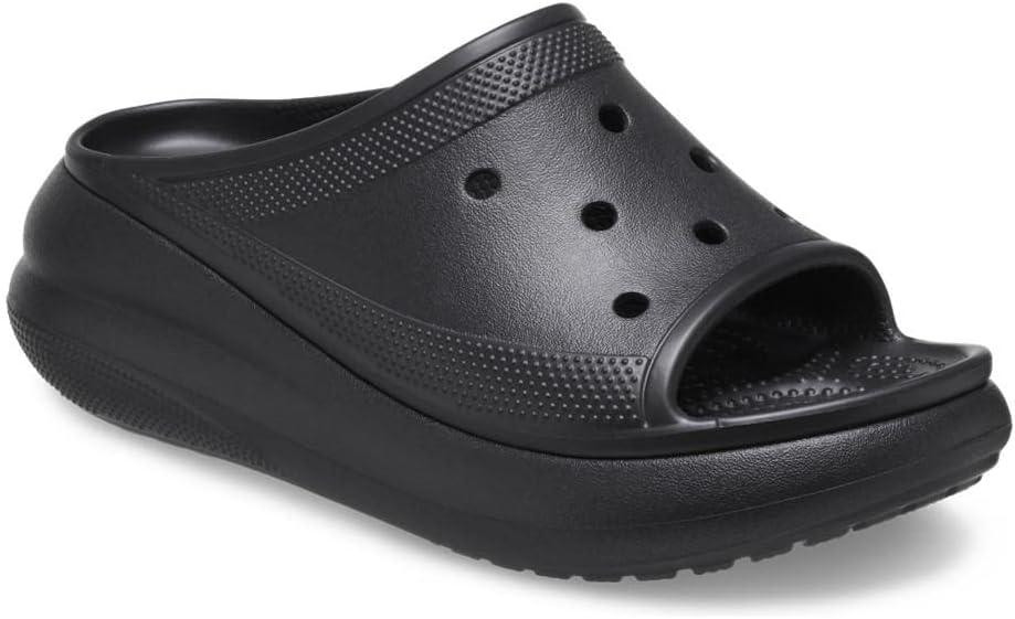imageCrocs Womens Crush Slide Wedge SandalBlack