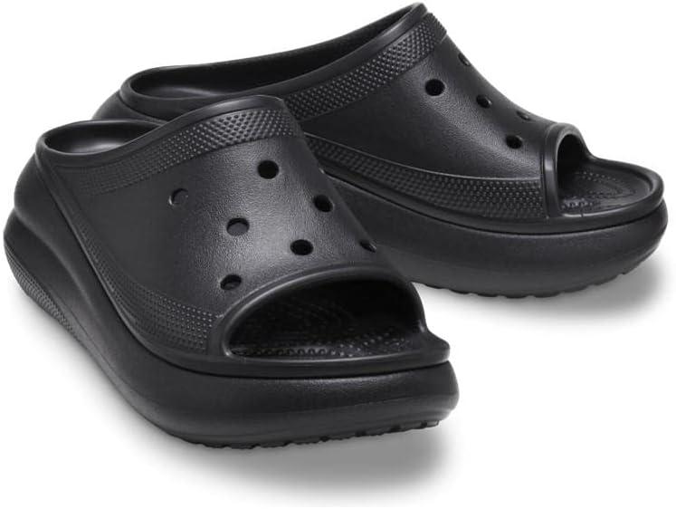 imageCrocs Womens Crush Slide Wedge SandalBlack