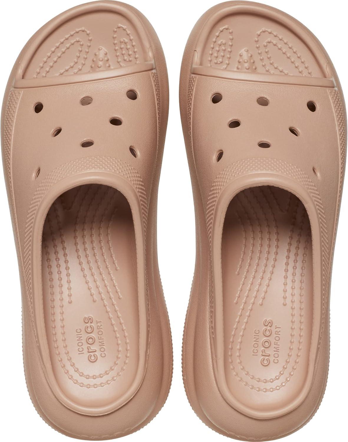 imageCrocs Womens Crush Slide Wedge SandalCork