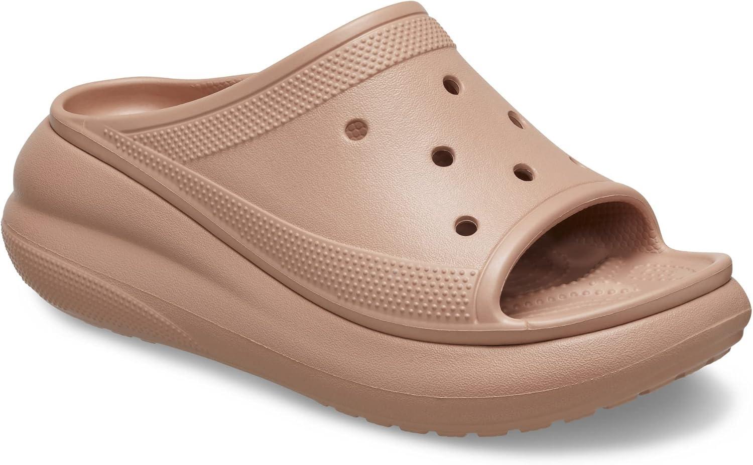 imageCrocs Womens Crush Slide Wedge SandalCork
