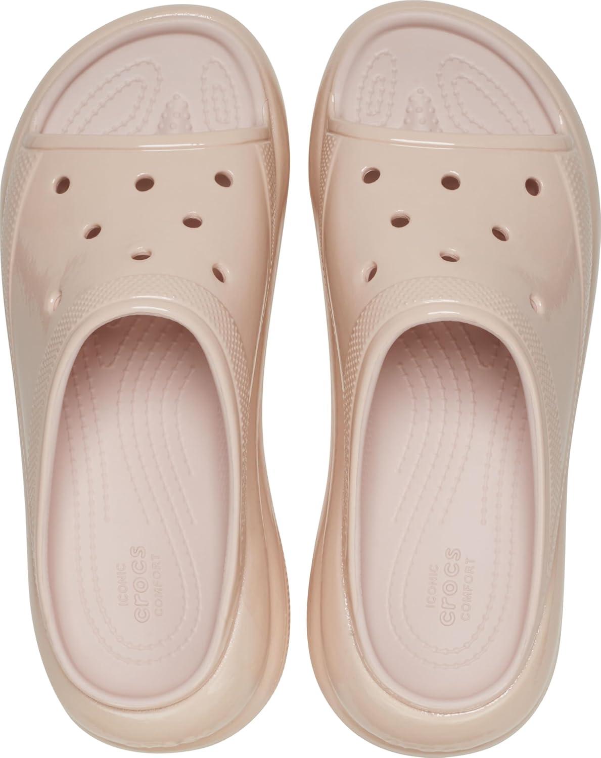 imageCrocs Womens Crush Slide Wedge SandalPink