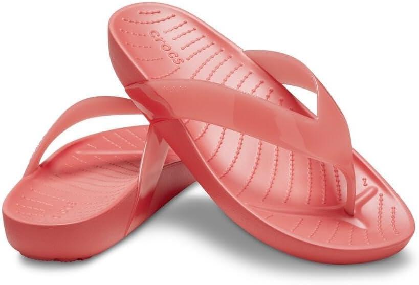 imageCrocs Womens Splash Flip FlopNeon Watermelon