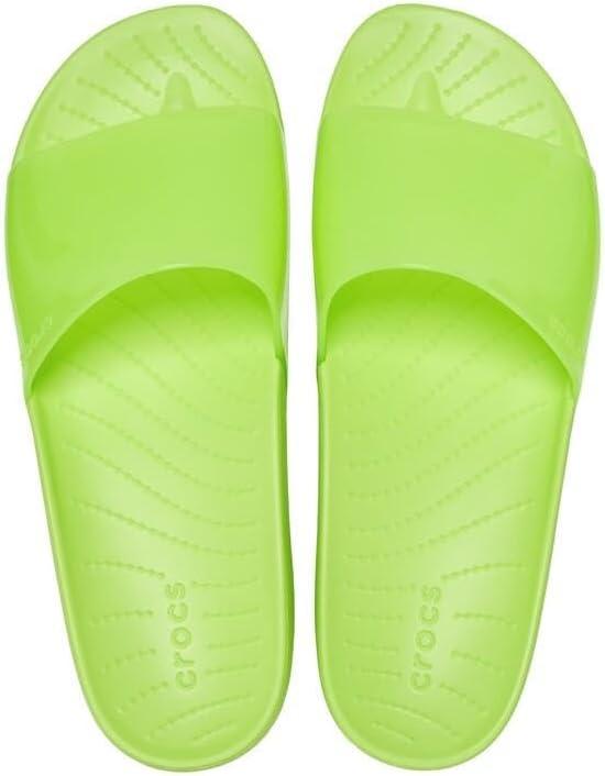 imageCrocs Womens Splash Slide SandalLimeade