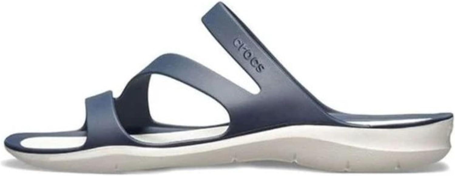 imageCrocs Womens Swiftwater SandalNavyWhite