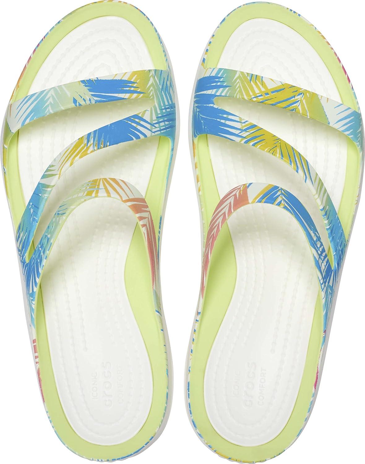 imageCrocs Womens Swiftwater SandalWhiteTropical