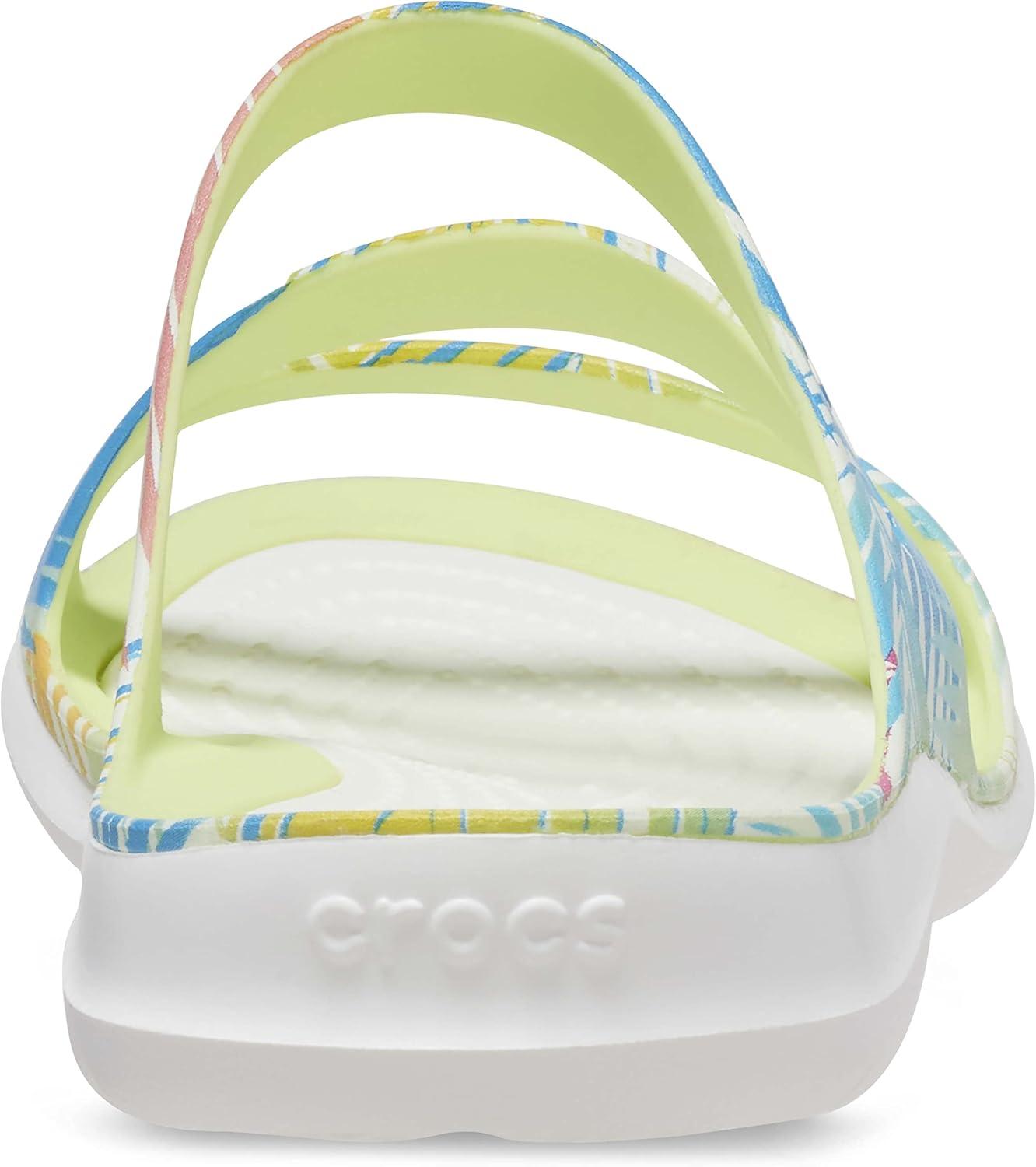 imageCrocs Womens Swiftwater SandalWhiteTropical