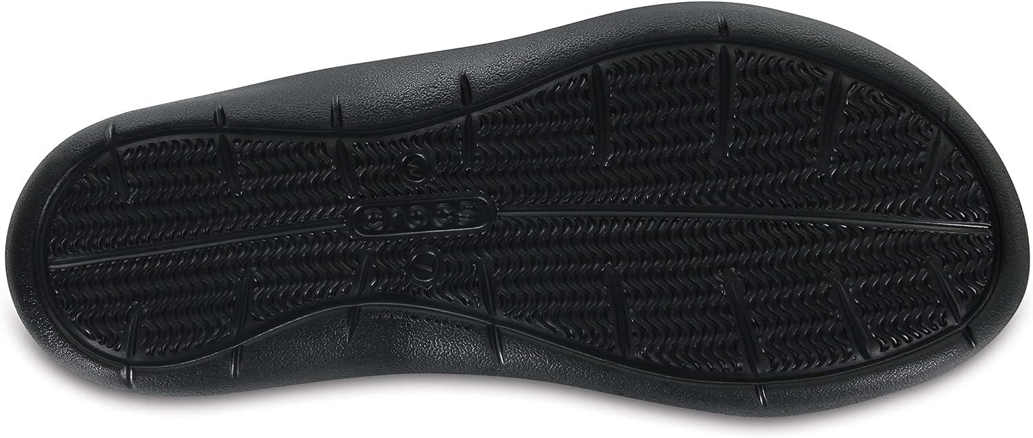 imageCrocs Womens Swiftwater Sandals SlideBlackBlack