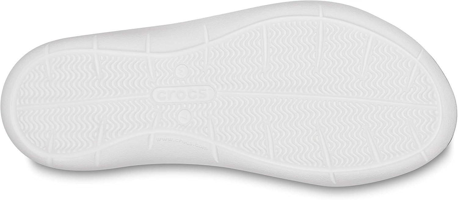 imageCrocs Womens Swiftwater Sandals SlideBlackWhite