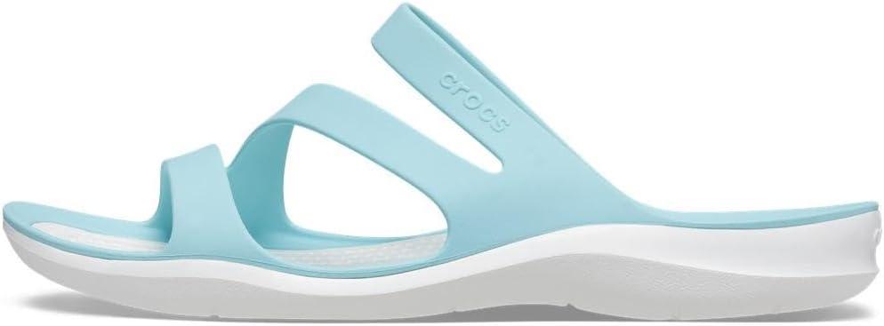 imageCrocs Womens Swiftwater Sandals SlidePure WaterWhite