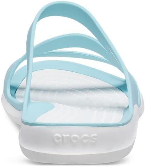 imageCrocs Womens Swiftwater Sandals SlidePure WaterWhite