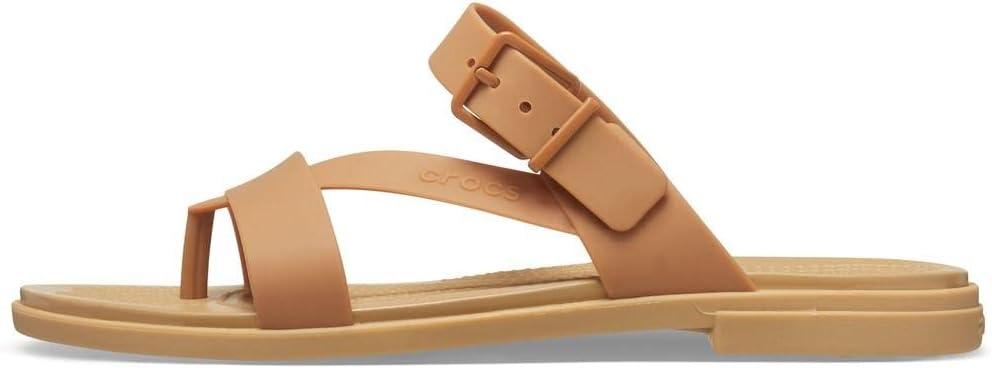 imageCrocs Womens Tulum Toe Post SandalsDark Gold