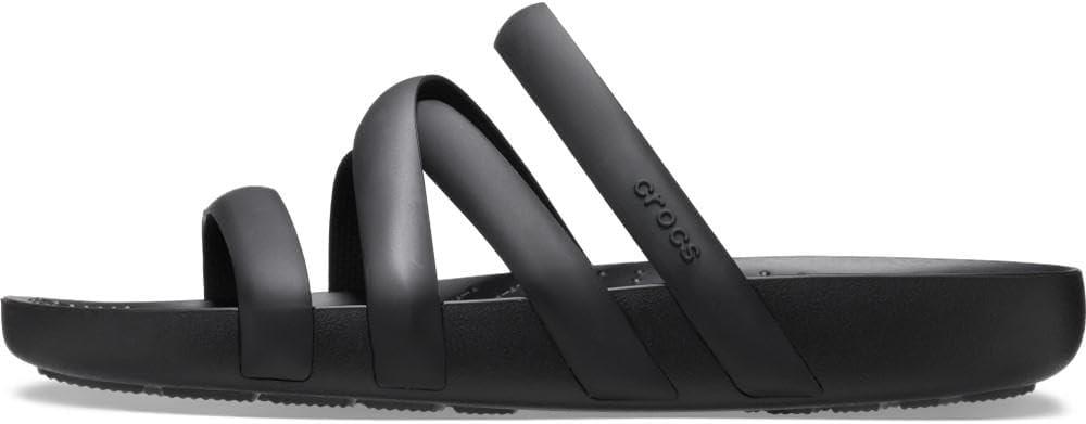 imageCrocs womens Splash Strappy SandalsBlack