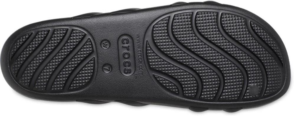 imageCrocs womens Splash Strappy SandalsBlack