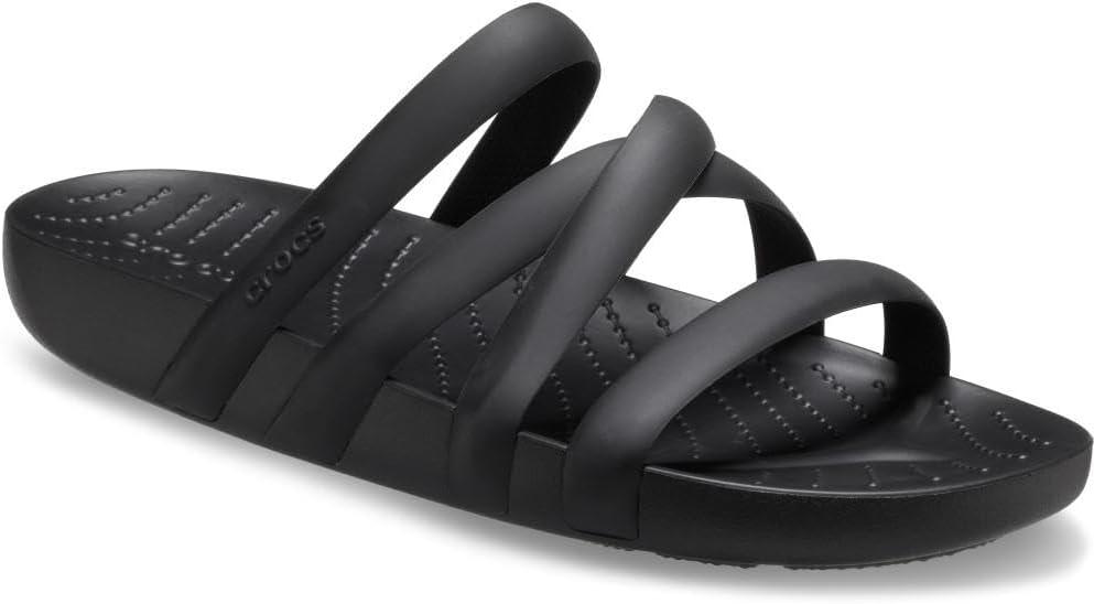 imageCrocs womens Splash Strappy SandalsBlack