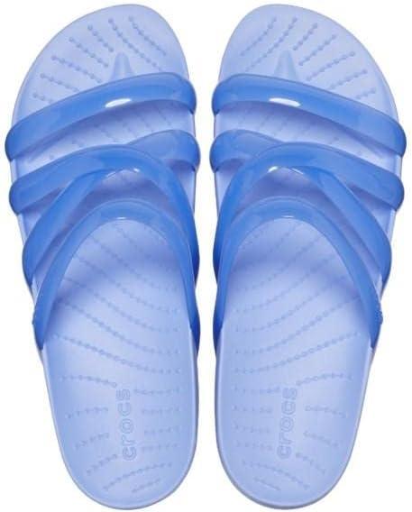 imageCrocs womens Splash Strappy SandalsMoon Jelly
