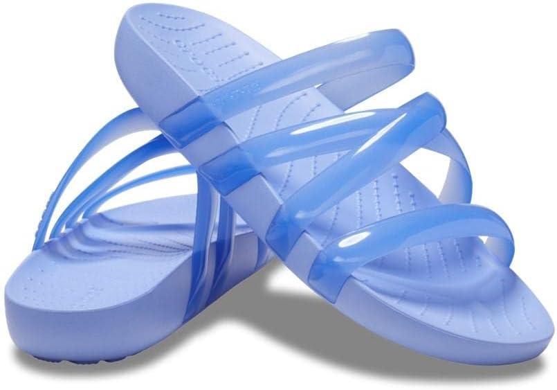 imageCrocs womens Splash Strappy SandalsMoon Jelly