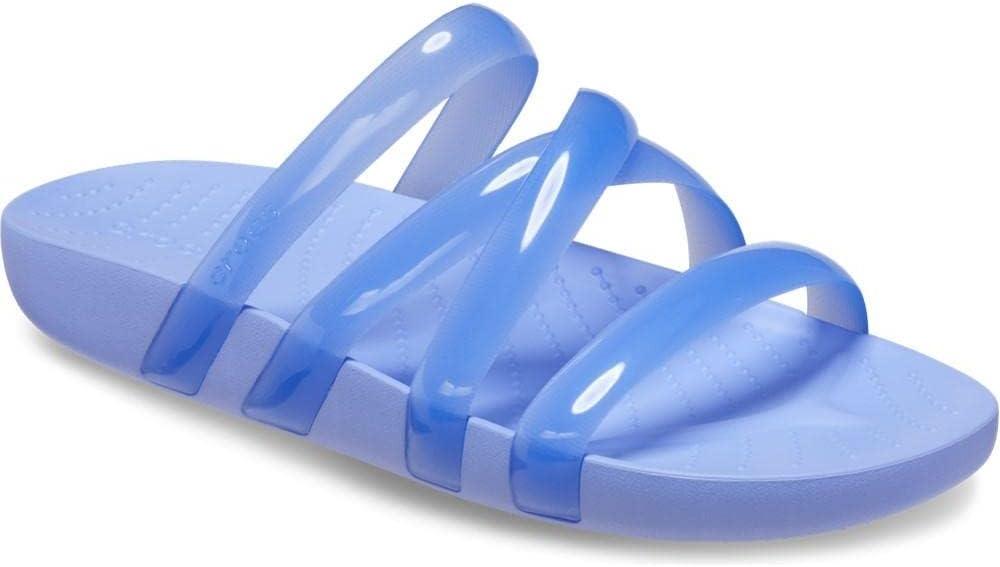 imageCrocs womens Splash Strappy SandalsMoon Jelly