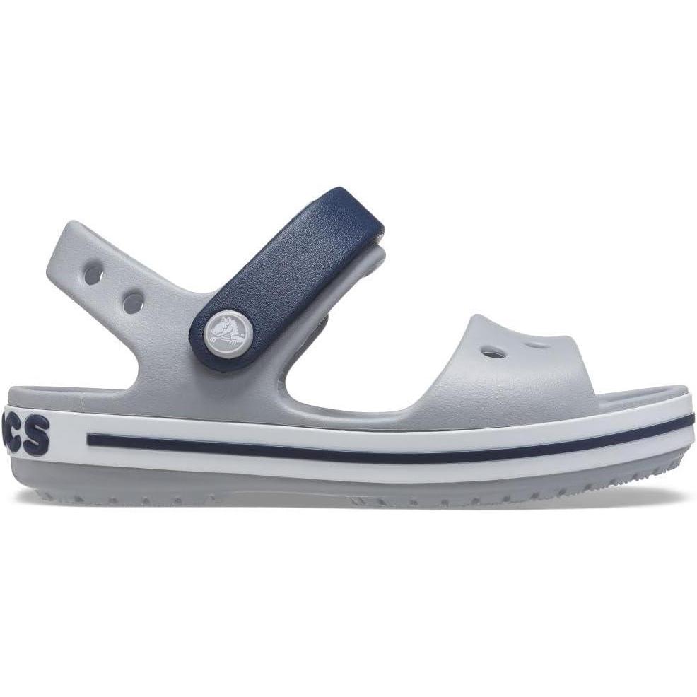 imageCrocs Kids Crocband SandalsLight GreyNavy