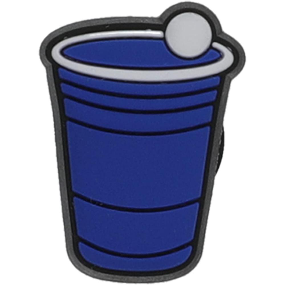imageCrocs UnisexAdult Jibbitz Shoe Charms  Drinks Shoe Charm Singles Charms for Adults Teens and KidsBeer Pong