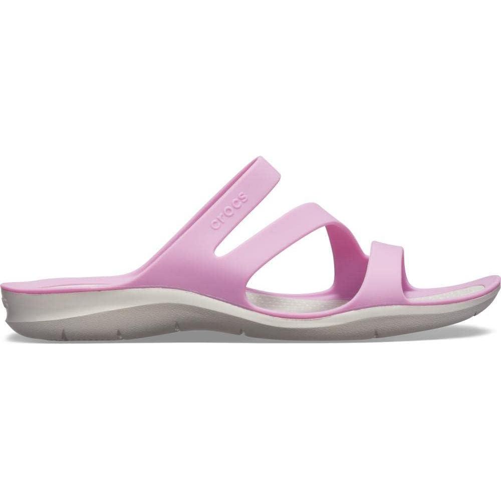 imageCrocs Womens Swiftwater SandalViolet Pearl White