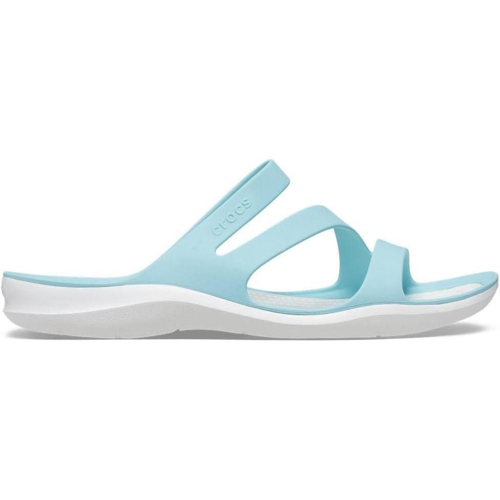imageCrocs Womens Swiftwater Sandals SlidePure WaterWhite