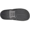 Crocs Kids’ Classic Slide Sandals, Black/Red, 11 Little Kid