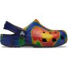 Crocs Kids’ Classic Tie Dye Clogs(Navy/Black)