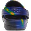 Crocs Kids’ Classic Tie Dye Clogs(Navy/Black)
