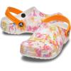 Crocs Kids’ Classic Tie Dye Clogs(Orange Zing Splatter Dye)