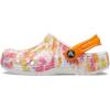 Crocs Kids’ Classic Tie Dye Clogs(Orange Zing Splatter Dye)