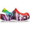 Crocs Kids’ Classic Tie Dye Clogs(Rainbow Tie Dye)