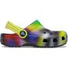 Crocs Kids’ Classic Tie Dye Clogs(Solar Rainbow)